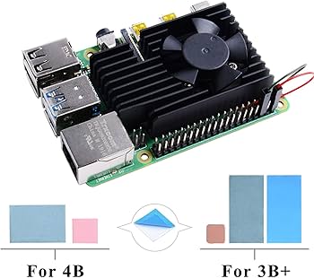 Amazon.co.jp: GeeekPi ラズベリーパイ冷却キット、Raspberry Pi 4